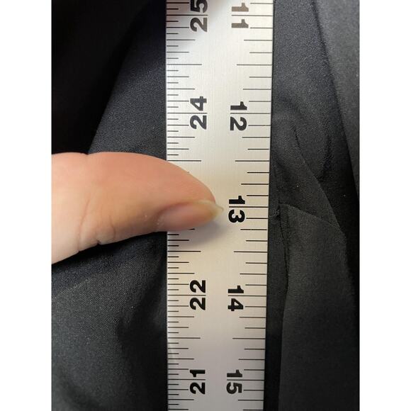 T by Talbots Shorts Womens 3X Petite Black Pull On Stretch Pockets Bermuda - Picture 4 of 10